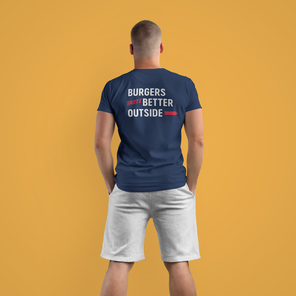 Burgers Taste Better Tee