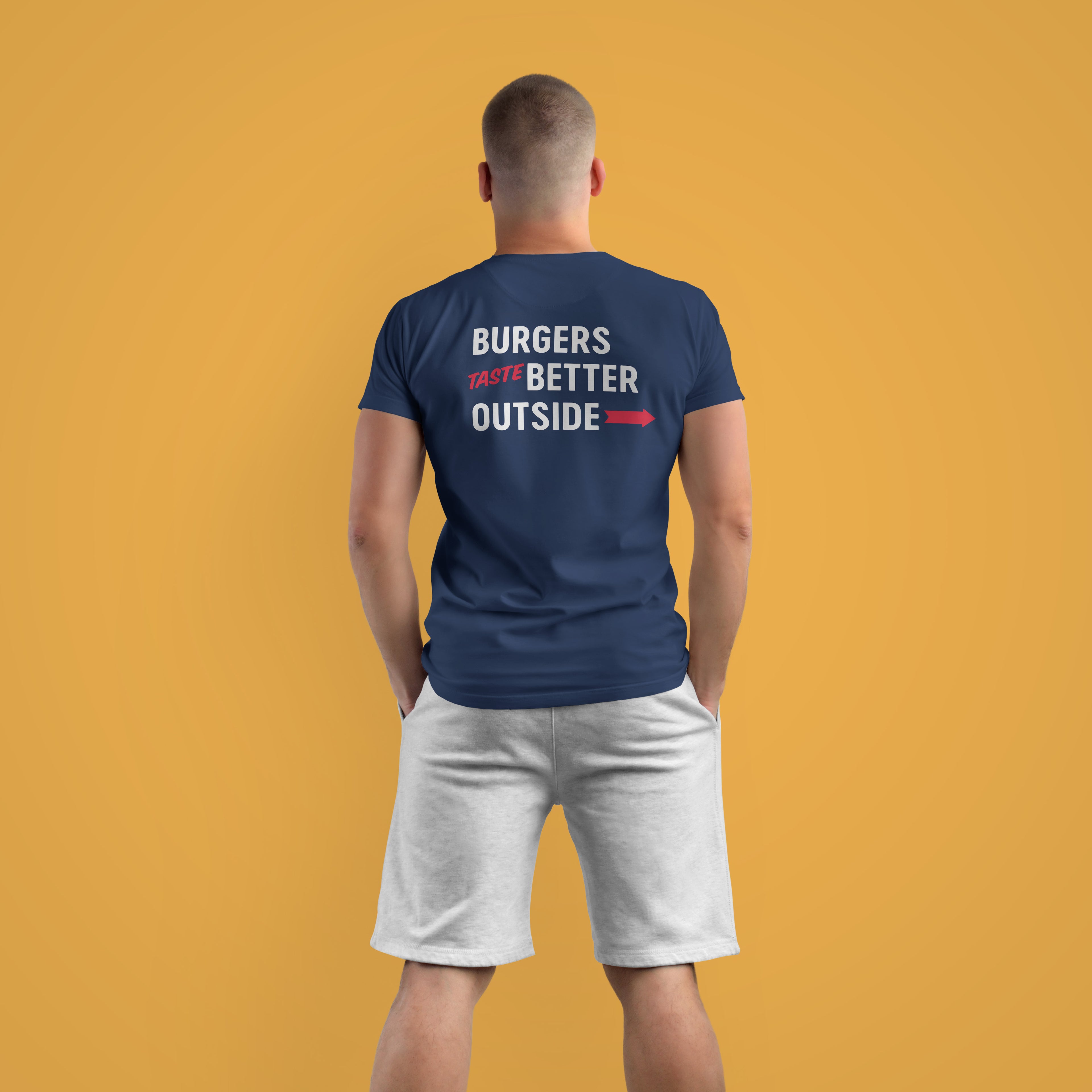 Burgers Taste Better Tee