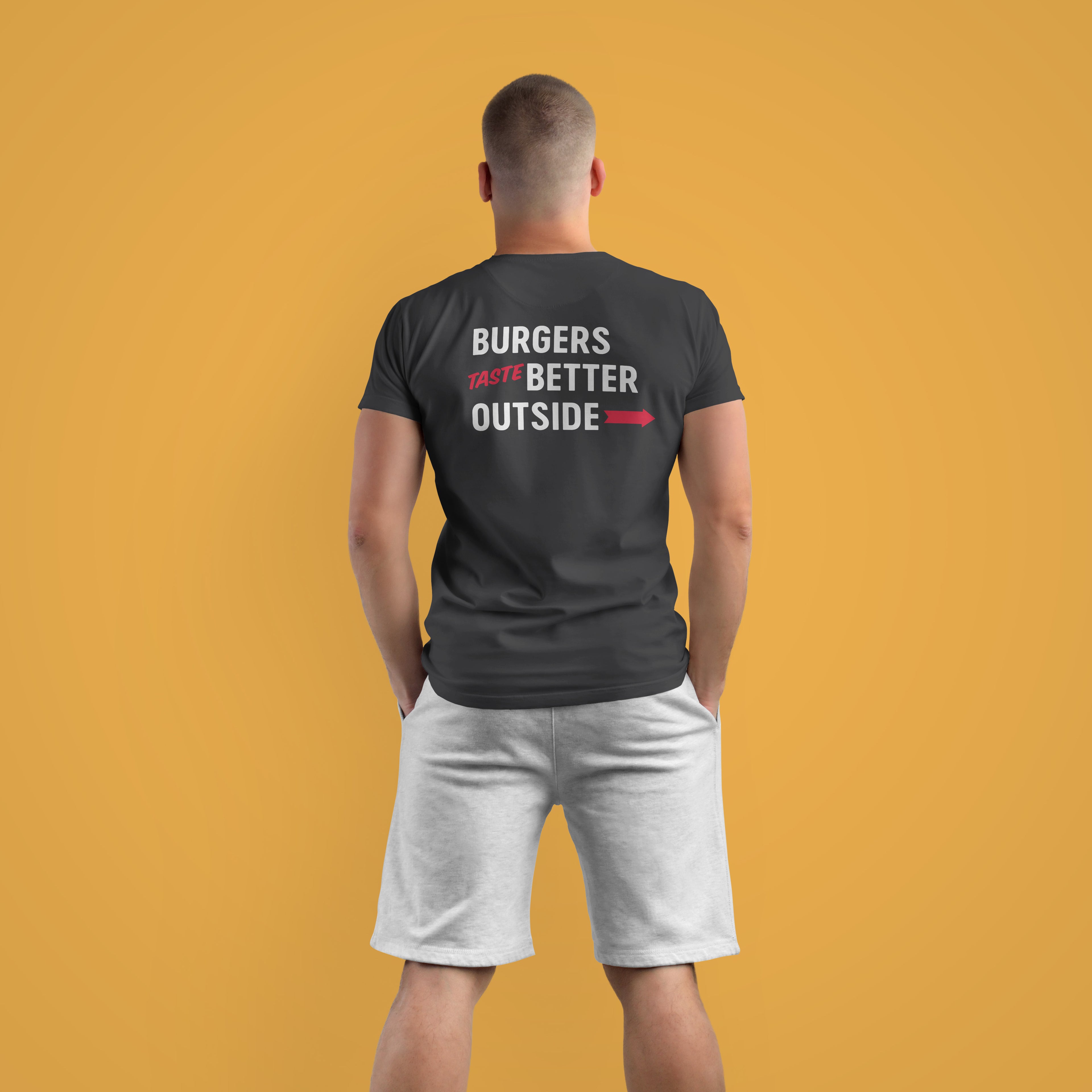 Burgers Taste Better Tee